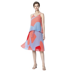 Продажа по новой цене плиссированной юбки с принтом в интернет-магазине Апарт