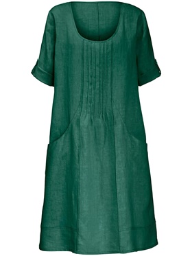 Предлагается платье с расположенными по бокам полочки оригинальными карманами на онлайн выставке Апарт