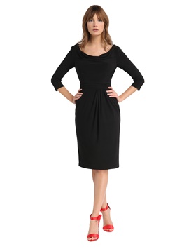 Покупка по выгодной цене вечернего платья с разрезом на полотнище посередине в онлайн магазине Апарт