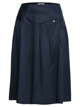 Покупка с доставкой по почте брендовой юбки с мягкими бантовыми складками на полотнищах в аутлете магазина Апарт