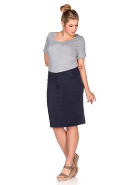 Продается с оплатой при получении женская юбка прямая покроя с пятью практичными карманами на онлайн выставке Апарт