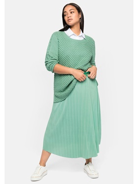 Купить выгодно юбку с мягкими плиссированными складками на полотнищах на онлайн выставке Апарт