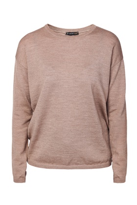 Приобрести по выгодной цене шерстяной пуловер с эластичными манжетами в интернет-магазине Апарт