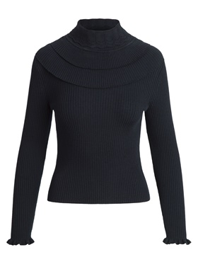 Продается приталенной пуловер с рюшами в интернет-магазине Апарт
