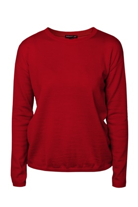 Оформить покупку пуловера APART из роскошной шерсти мериносов в аутлете магазина Апарт