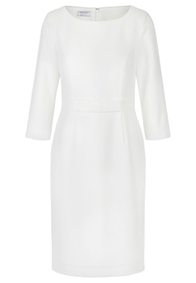 Предлагается по специальной цене классическое платье с круглым вырезом горловины в онлайн аутлете Апарт