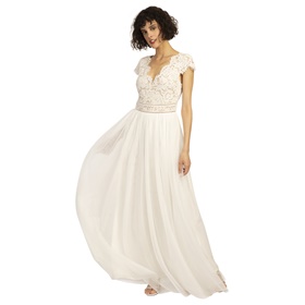 Предлагается недорого красивое свадебное платье APART с застежкой на спинке на сайте Апарт