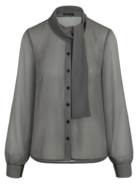 Приобрести по выгодной цене элегантную шифоновую блузку APART с принтом в интернет-магазине Апарт
