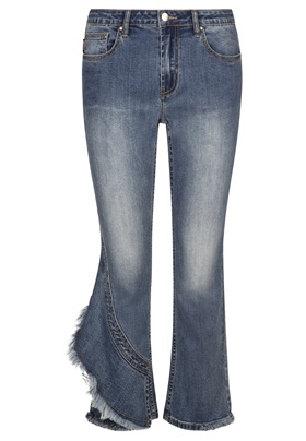 Предлагаются эксклюзивные модные укороченные джинсы APART с 5 карманами в онлайн аутлете Апарт