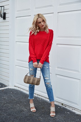 Приобрести с доставкой по почте стильный пуловер APART в онлайн магазине Апарт