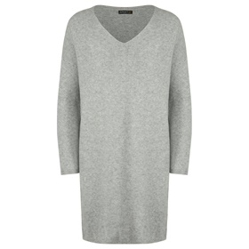 Купить по низкой цене вязаный пуловер с цельнокроеными широкими эластичными манжетами в магазине Апарт