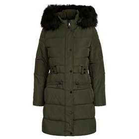Купить по низкой цене прилегающее пальто с застежкой в интернет-магазине Апарт