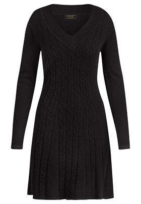 Продается по специальной цене теплое платье APART в онлайн аутлете Апарт