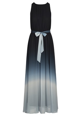 Покупка по новой цене популярного длинного платья APART из шифоновой ткани на сайте Апарт