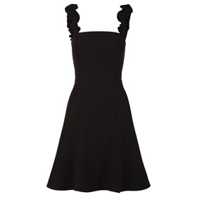 Купить короткое платье с притачным поясом на сайте Апарт