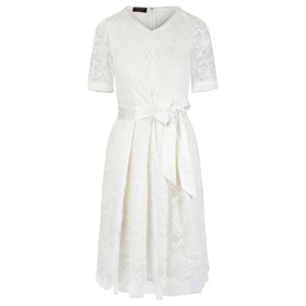 Продажа облегающего платья с короткими прямыми рукавами с украшениями внизу в интернет-магазине Апарт