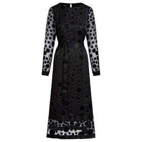 Купить по сниженной цене вечернее платье с застежкой на рукаве в интернет-магазине Апарт