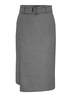 Покупка по сниженной цене короткой юбки с отдельным поясом на выставке Апарт