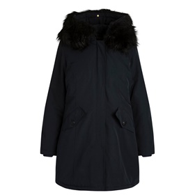 Продажа с доставкой по Москве прямой куртки с манжетами на краях в онлайн магазине Апарт