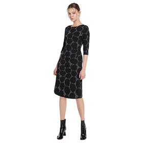 Купить по низкой цене облегающее платье с застежкой посередине в онлайн магазине Апарт