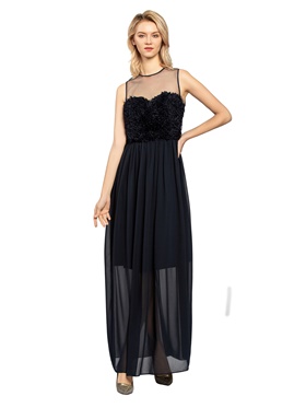 Приобрести по низкой цене шифоновое платье с рюшами в интернет-магазине Апарт