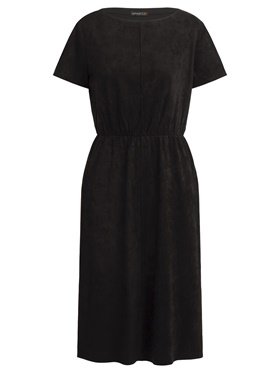 Приобрести по выгодной цене прямое платье с эластичным цельнокроеным поясом в интернет-магазине Апарт