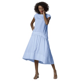Купить с гарантией качества платье средней длины без застежки в интернет-магазине Апарт