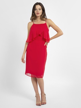 Покупка коктейльного платья с простыми вытачками в интернет-магазине Апарт