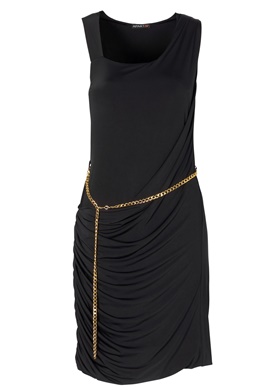 Приобрести недорого коктейльное платье с отдельным узким ремнем на сайте Апарт