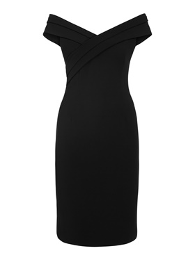 Купить с доставкой по почте обтягивающее платье с декоративными складками в интернет-магазине Апарт